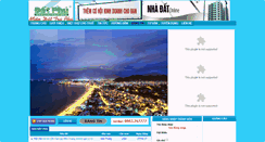 Desktop Screenshot of batdongsannhatrang.com.vn